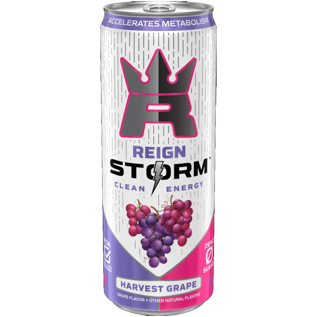 Reign Storm Harvest Grape Sugar Free Clean Energy Drink - 12fl.oz (355ml)