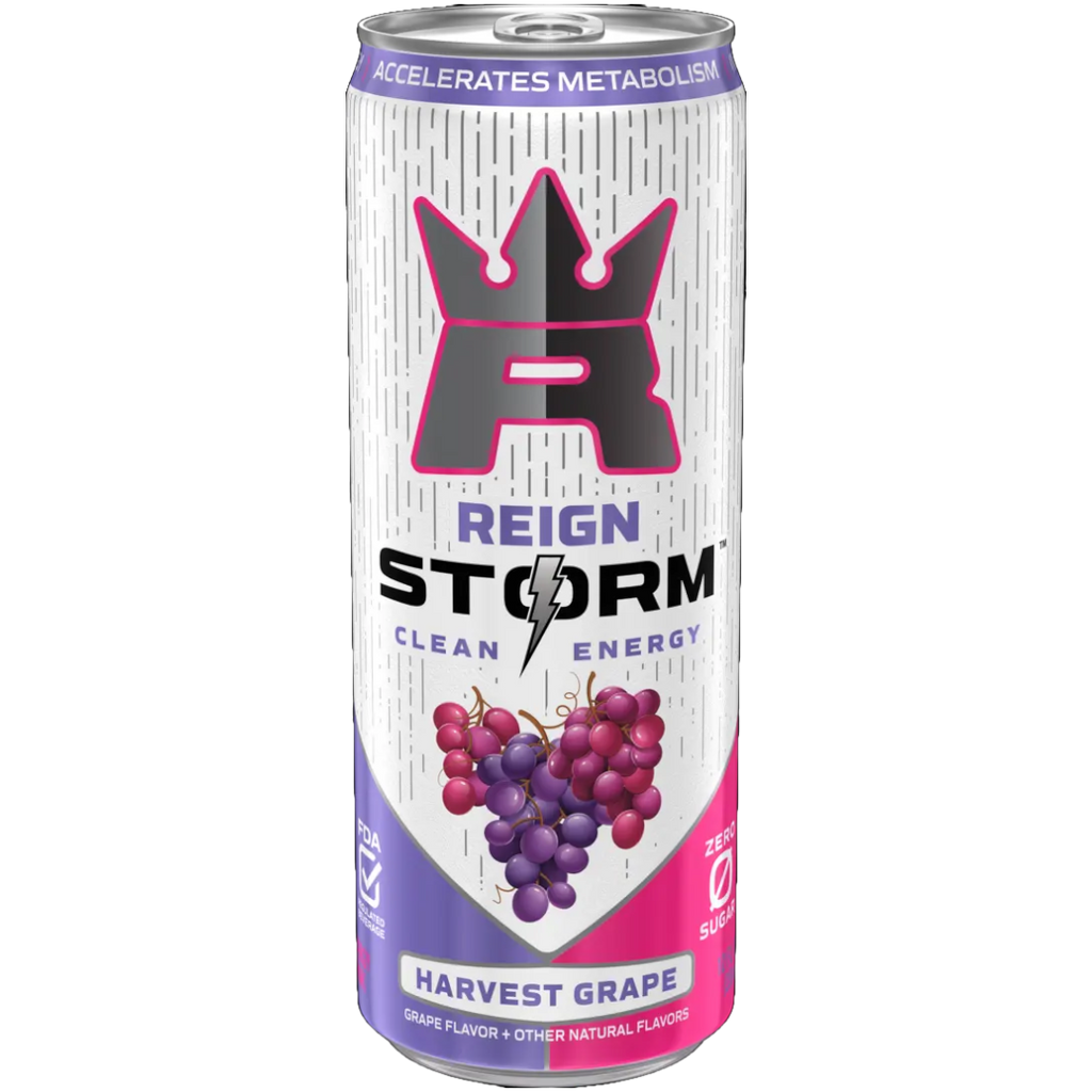 Reign Storm Harvest Grape Sugar Free Clean Energy Drink - 12fl.oz (355ml)