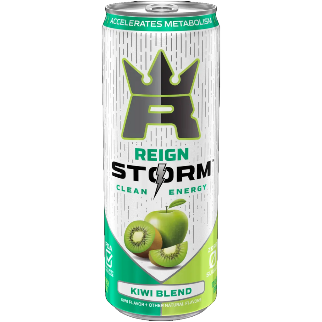 Reign Storm Kiwi Blend Sugar Free Clean Energy Drink - 12fl.oz (355ml)