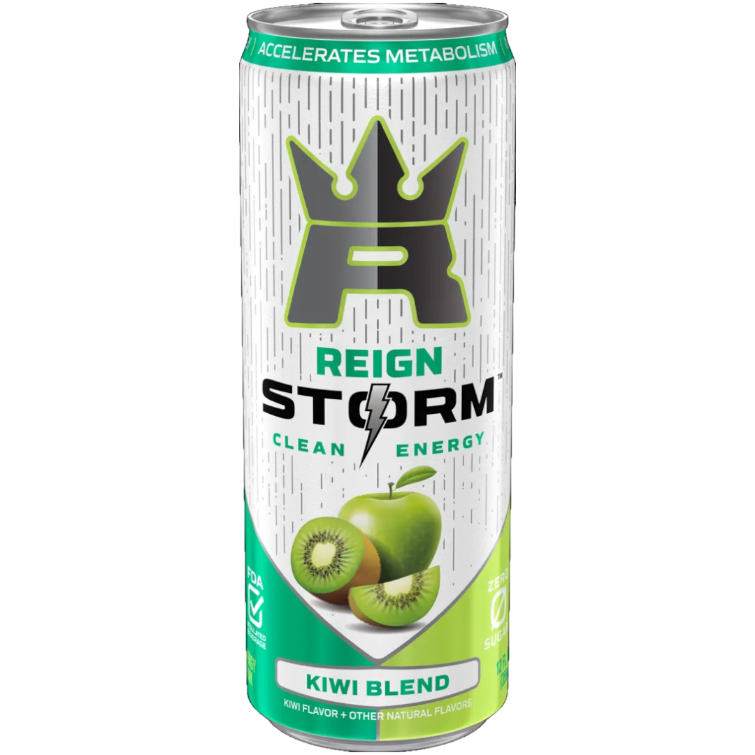 Reign Storm Kiwi Blend Sugar Free Clean Energy Drink - 12fl.oz (355ml ...