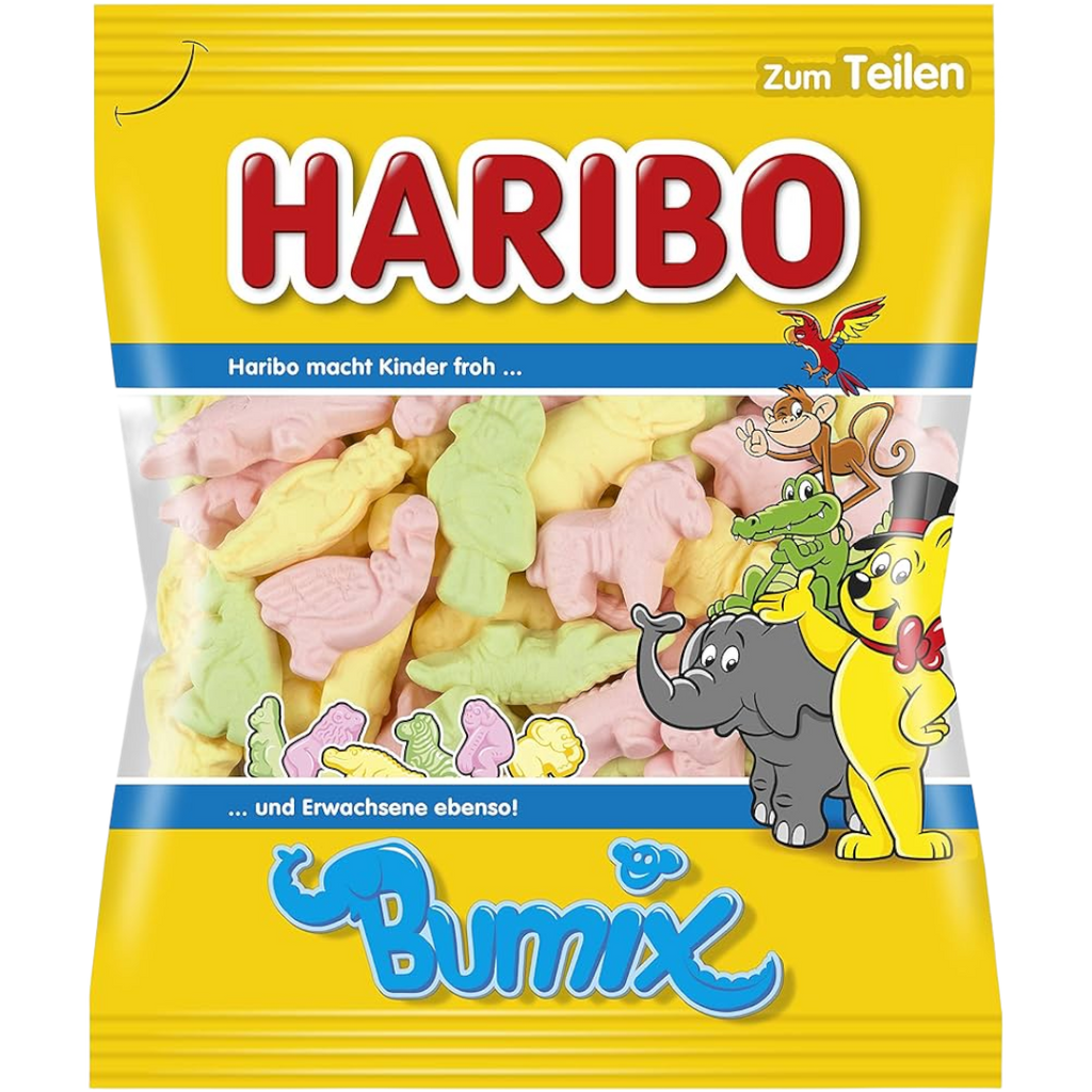 Haribo Bumix (Safari Animals) Share Bag (European) - 6.2oz (175g)