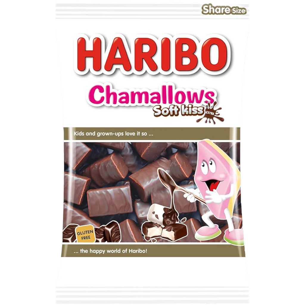 Haribo Chamallows Soft Kiss Extra Share Bag (European) - 6.2oz (175g)