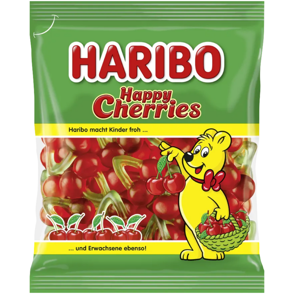 Haribo Happy Cherries Peg Bag (European) - 2.6oz (75g)