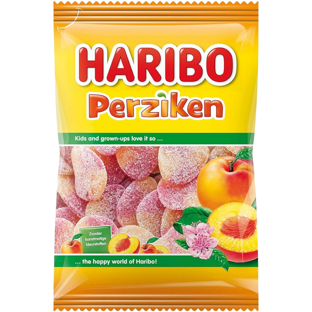 Haribo Happy Peaches Peg Bag (European) - 2.6oz (75g)