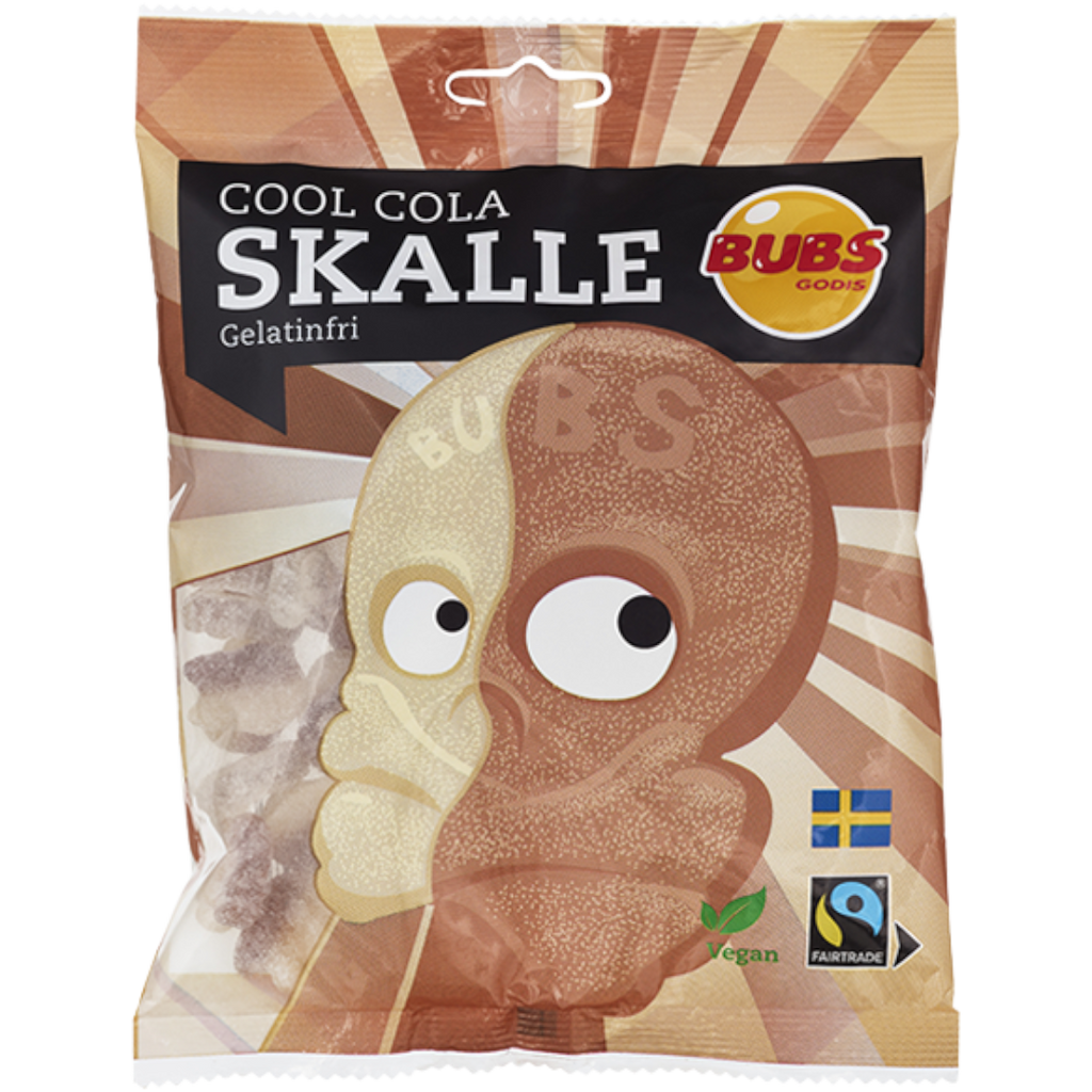 BUBS Cool Cola Skull Peg Bag (Sweden) - 3.17oz (90g)