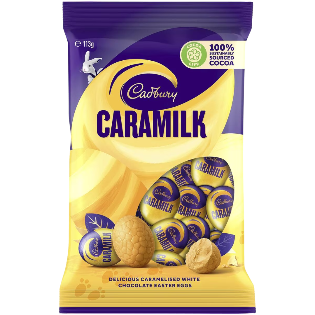 Cadbury Caramilk Easter Eggs Limited Edition (Australia) - 4oz (113g)