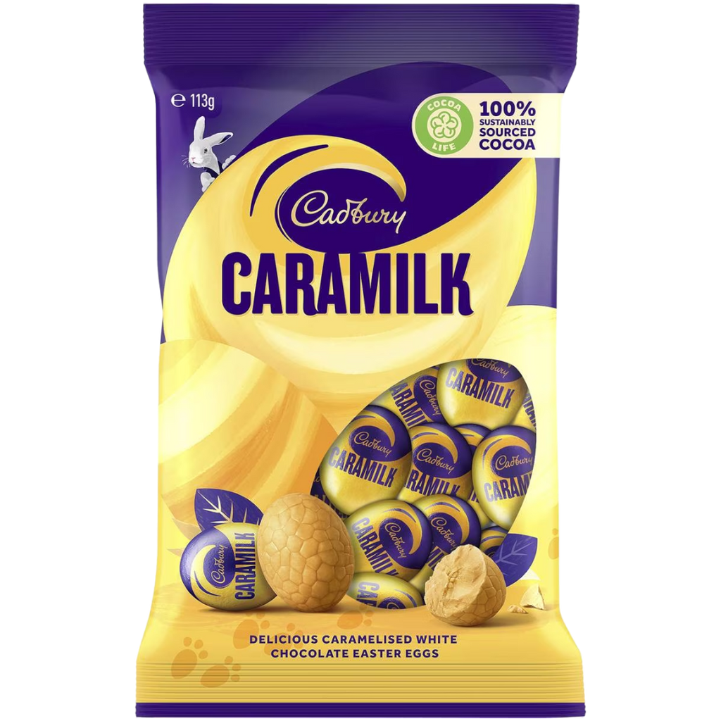 Cadbury Caramilk Easter Eggs Limited Edition (Australia) - 4oz (113g)
