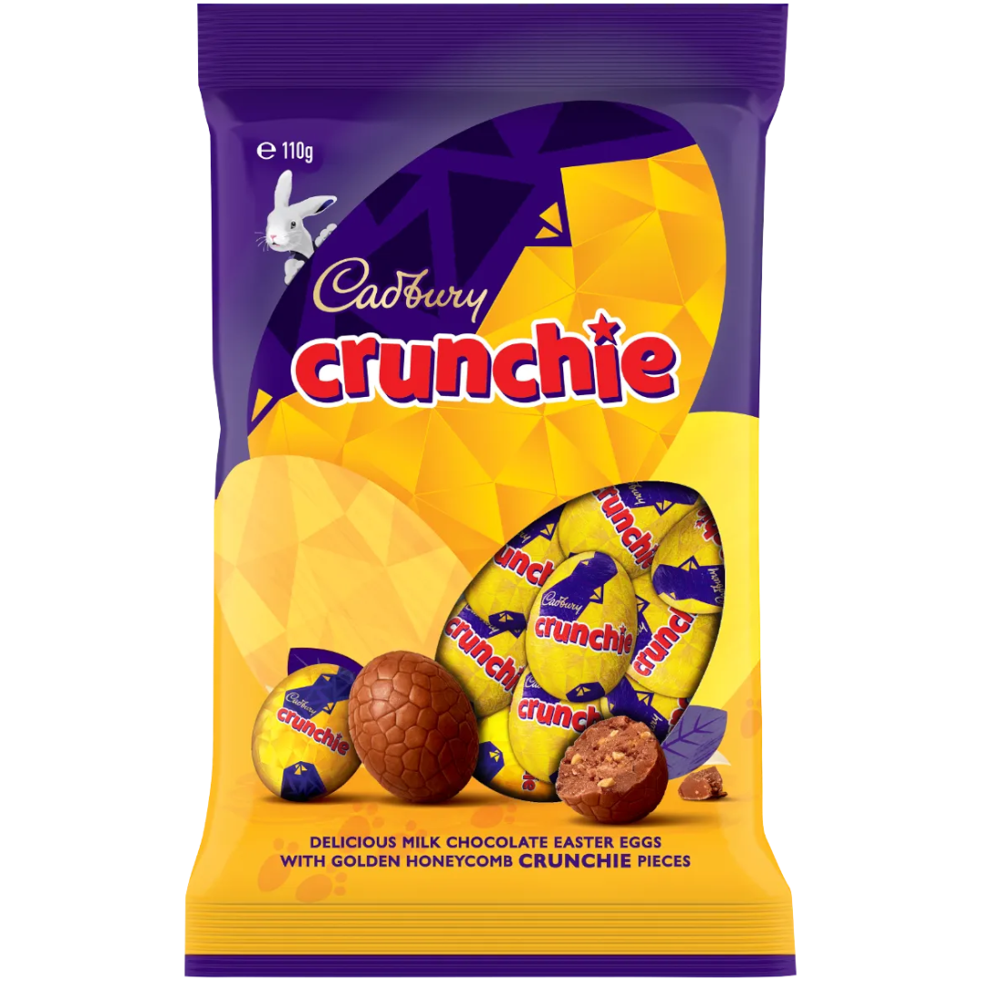 Cadbury Crunchie Easter Eggs Limited Edition (Australia) - 3.9oz (110g)