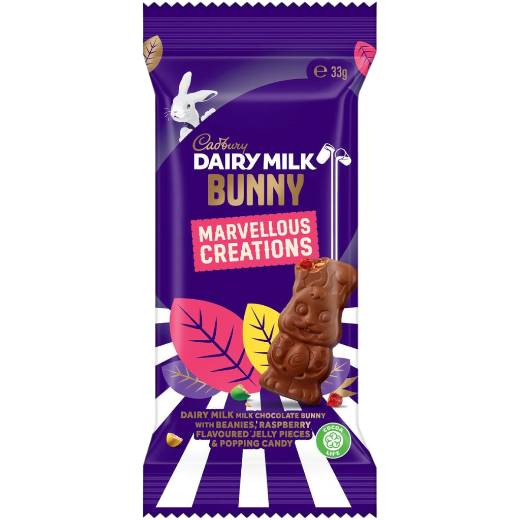 Cadbury Dairy Milk Marvellous Creations Bunny Easter Limited Edition (Australia) - 1.2oz (33g) BB 01/06/24