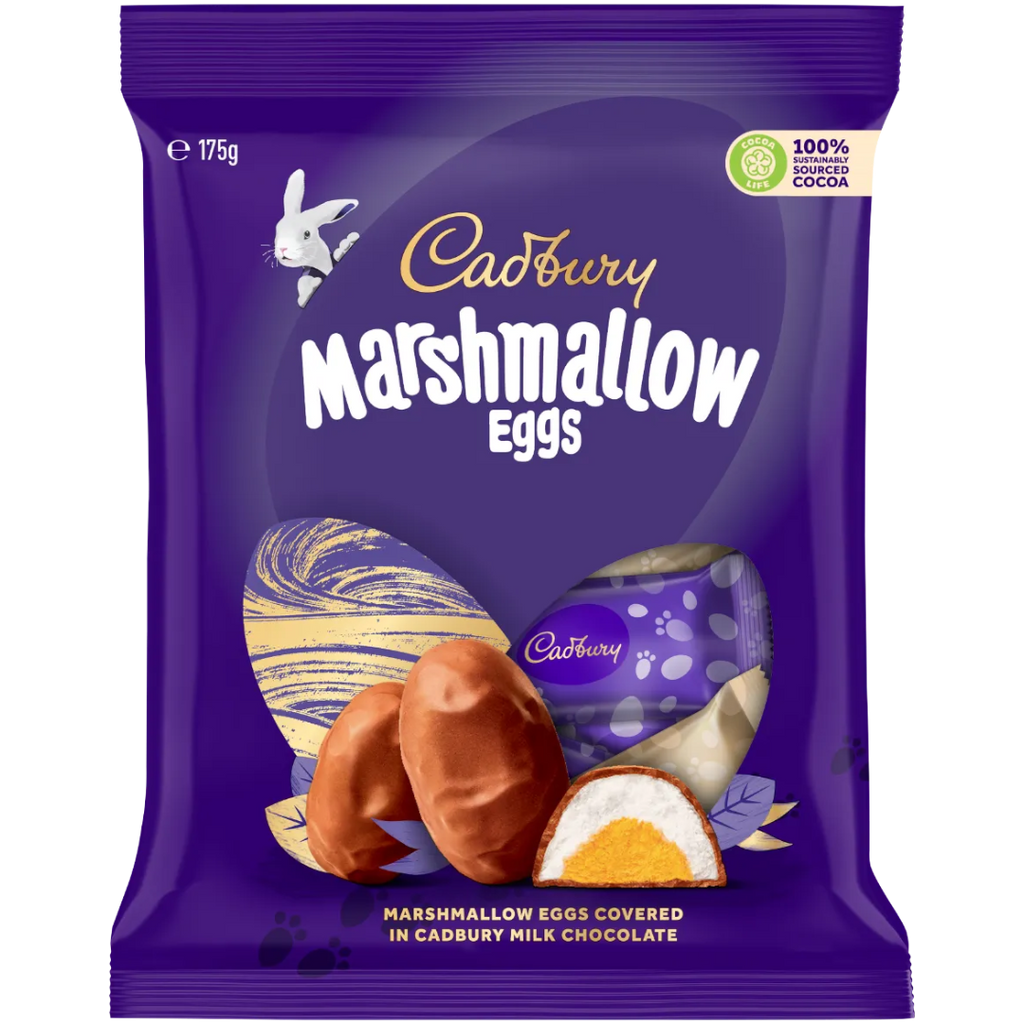 Cadbury Marshmallow Egg Share Bag Easter Limited Edition (Australia) - 6.2oz (175g)