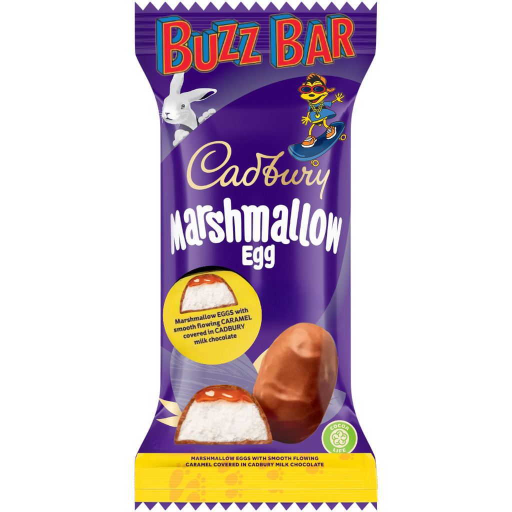 Cadbury Buzz Bar Marshmallow Egg Easter Limited Edition (Australia) - 0.9oz (25g)