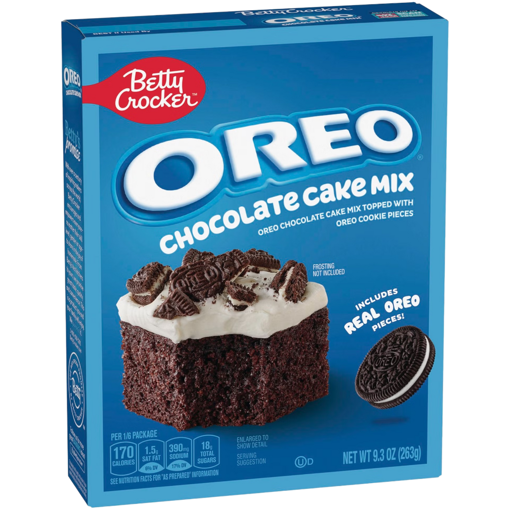 Betty Crocker Oreo Chocolate Cake Mix - 9.3oz (263g)