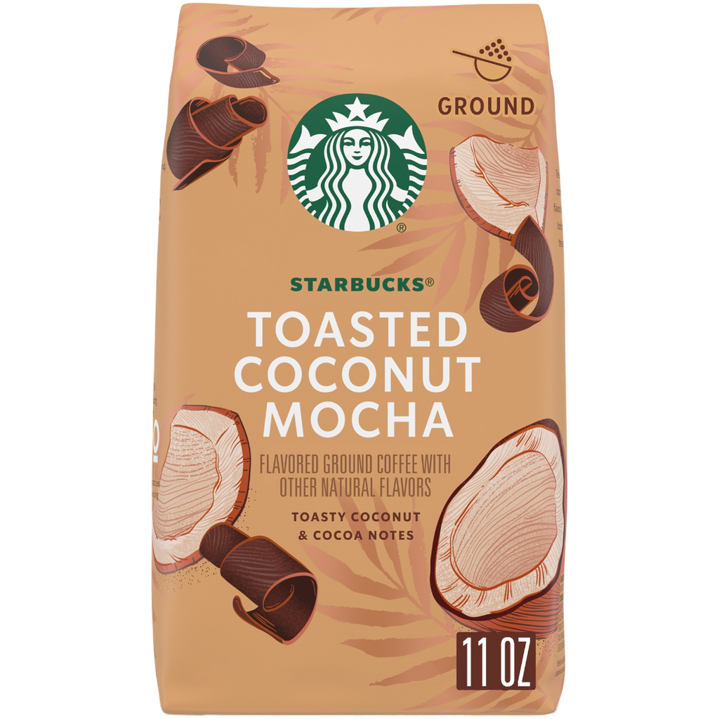 Starbucks Toasted Coconut Mocha Ground Coffee (Limited Edition) - 11oz (311g)