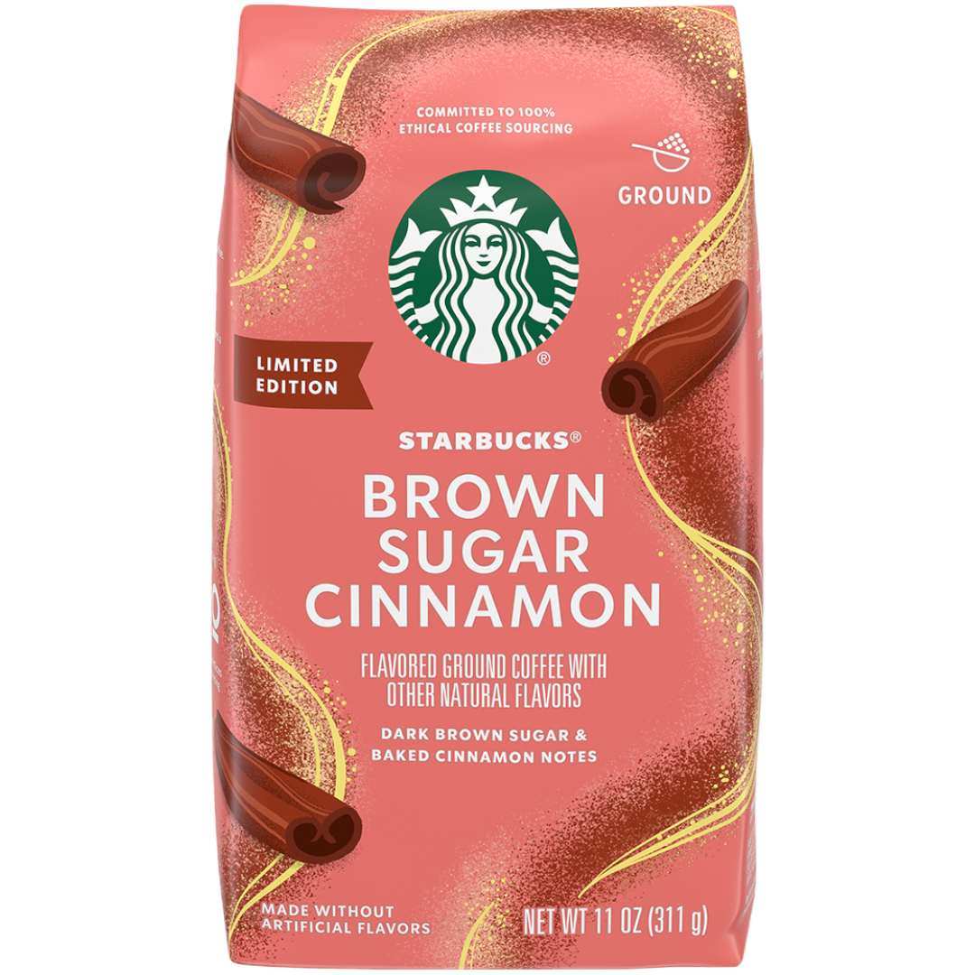 Starbucks Brown Sugar Cinnamon Ground Coffee (Limited Edition) - 11oz ...