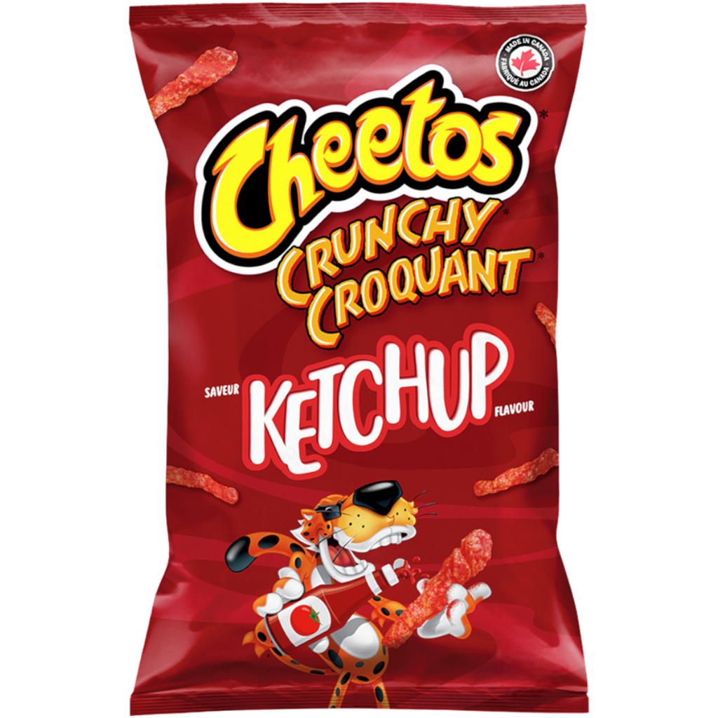 Cheetos Crunchy Ketchup King Size (Canada) - 3oz (85g)