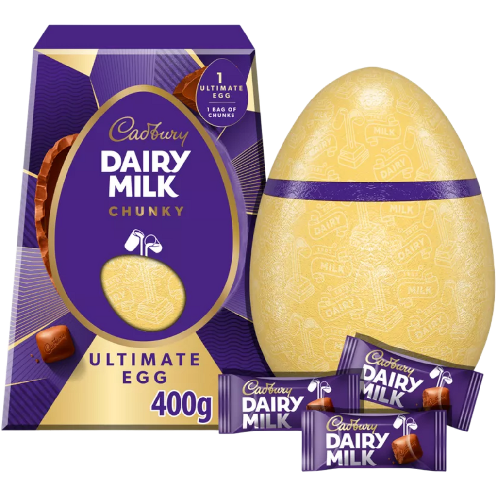 Cadbury Dairy Milk Chunky Ultimate Easter Egg - 14.1oz (400g)