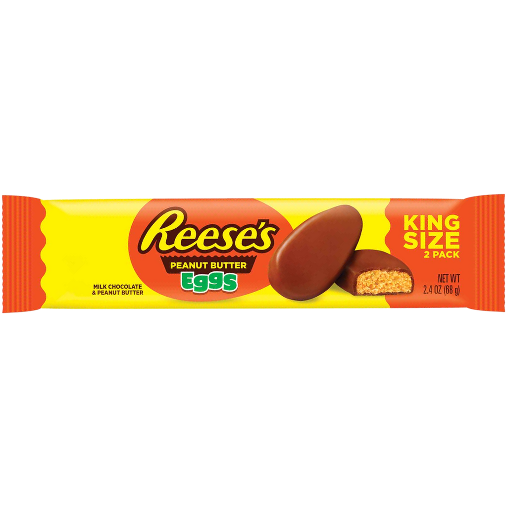Reese's Peanut Butter Eggs King Size (Easter Limited Edition) - 2.4oz (68g)