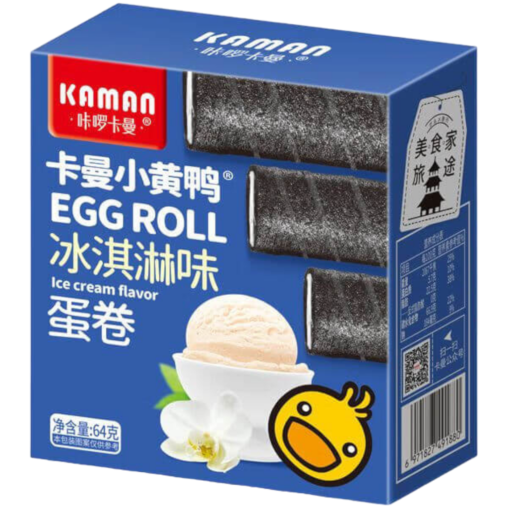 Kaman Egg Rolls Ice Cream Flavour - 2.25oz (64g)