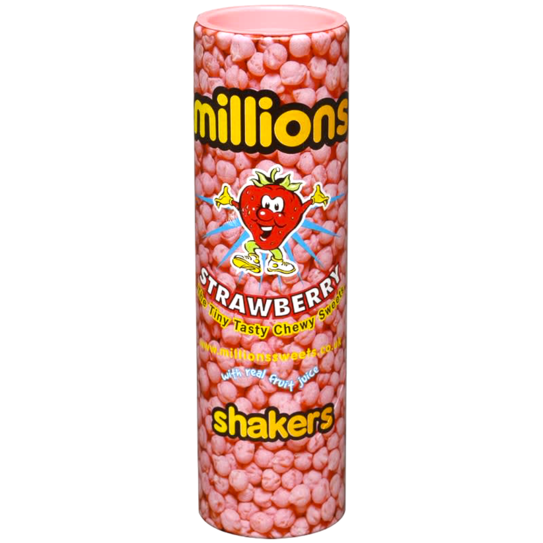 Millions Strawberry Shakers Tube - 2.89oz (82g)