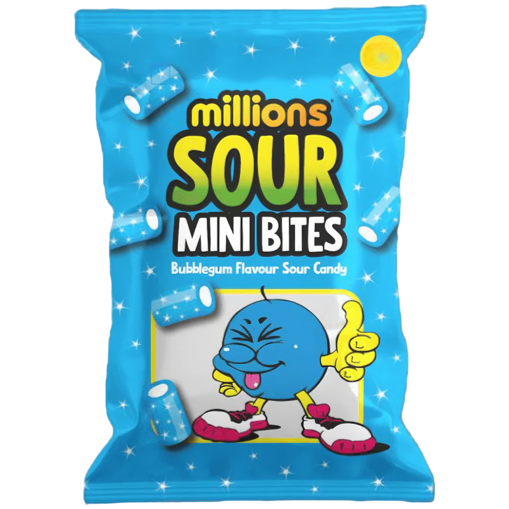 Millions Sour Bubblegum Bites - 4.23oz (120g)