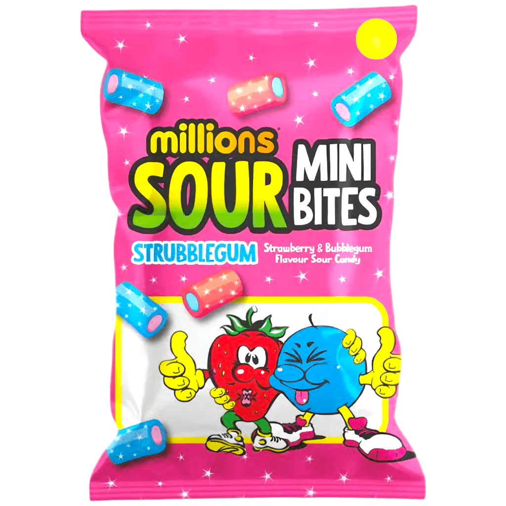 Millions Sour Strubblegum Bites - 4.23oz (120g)
