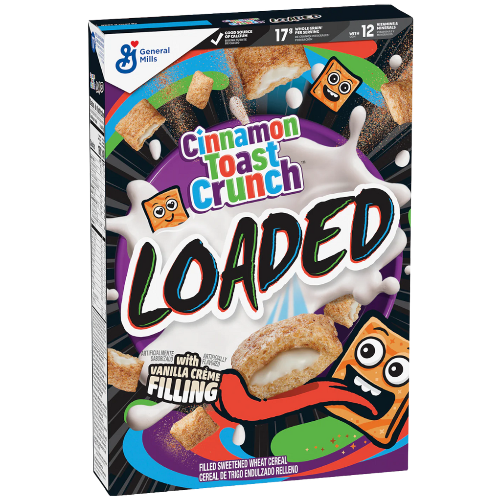 NEW General Mills Cinnamon Toast Crunch Loaded Cereal - 13oz (358g)