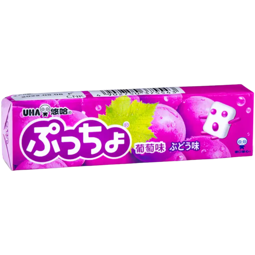 UHA Puccho Refreshing Grape Chewy Candy - 1.76oz (50g)