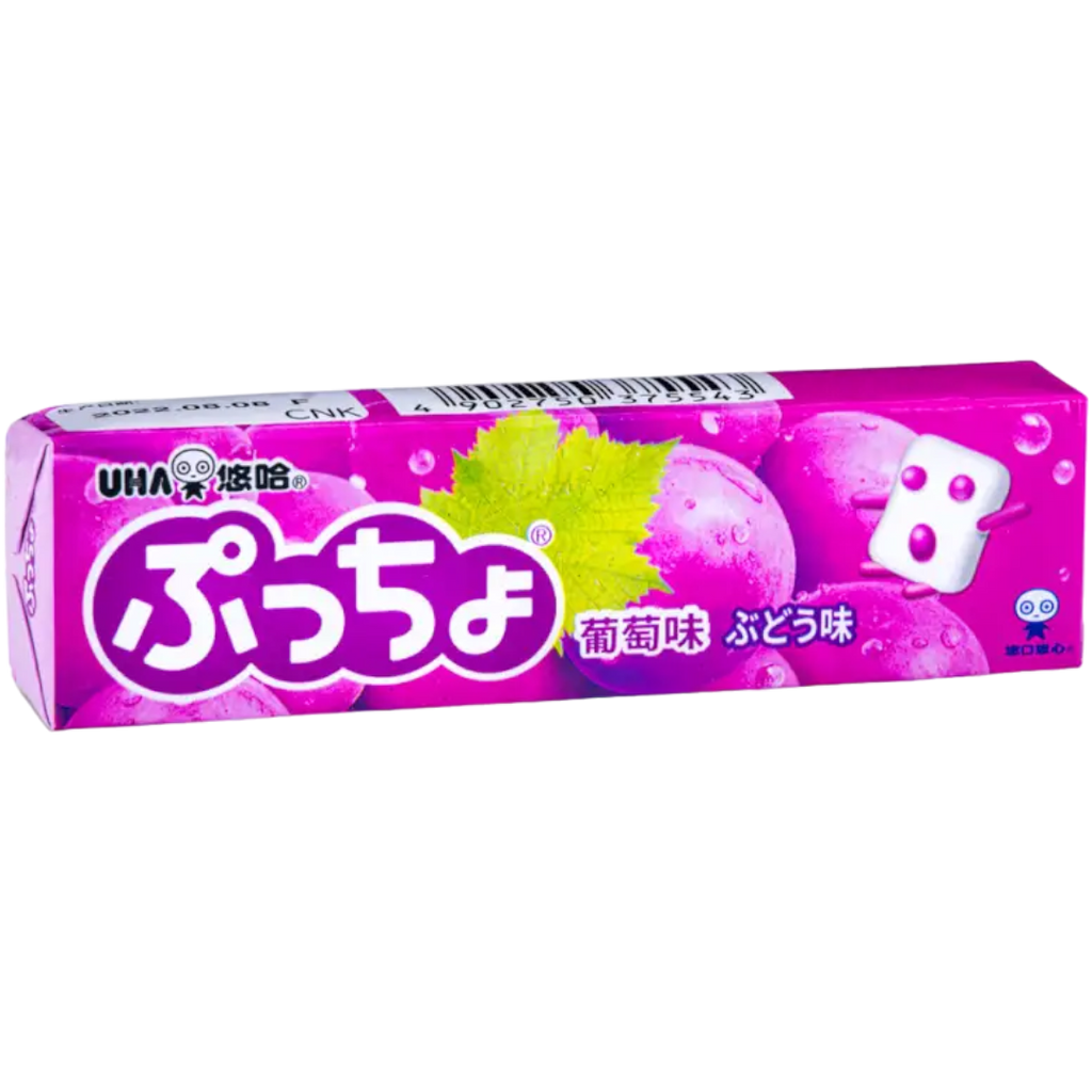 UHA Puccho Refreshing Grape Chewy Candy - 1.76oz (50g)