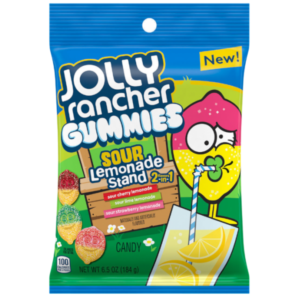 Jolly Rancher Gummies Sour Lemonade Stand - 6.5oz (184g)