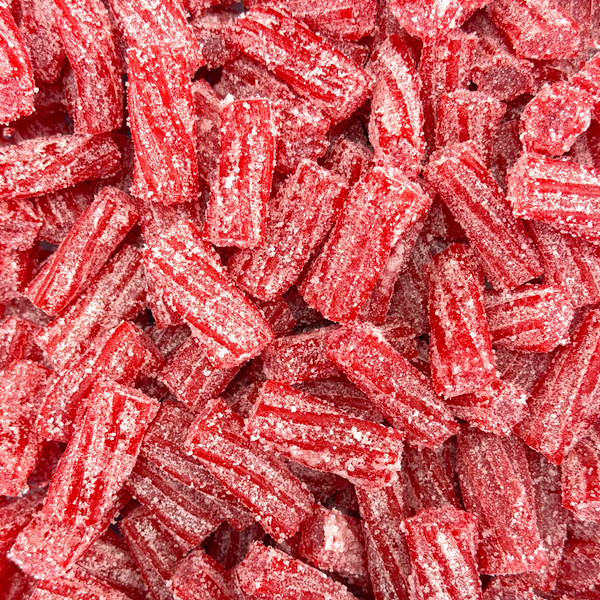 Sour Jelly Filled Strawberry Twists