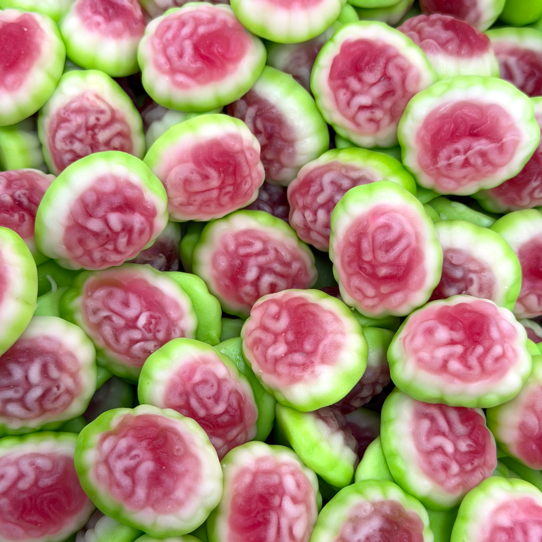 Jelly Filled Watermelon Zombie Brains