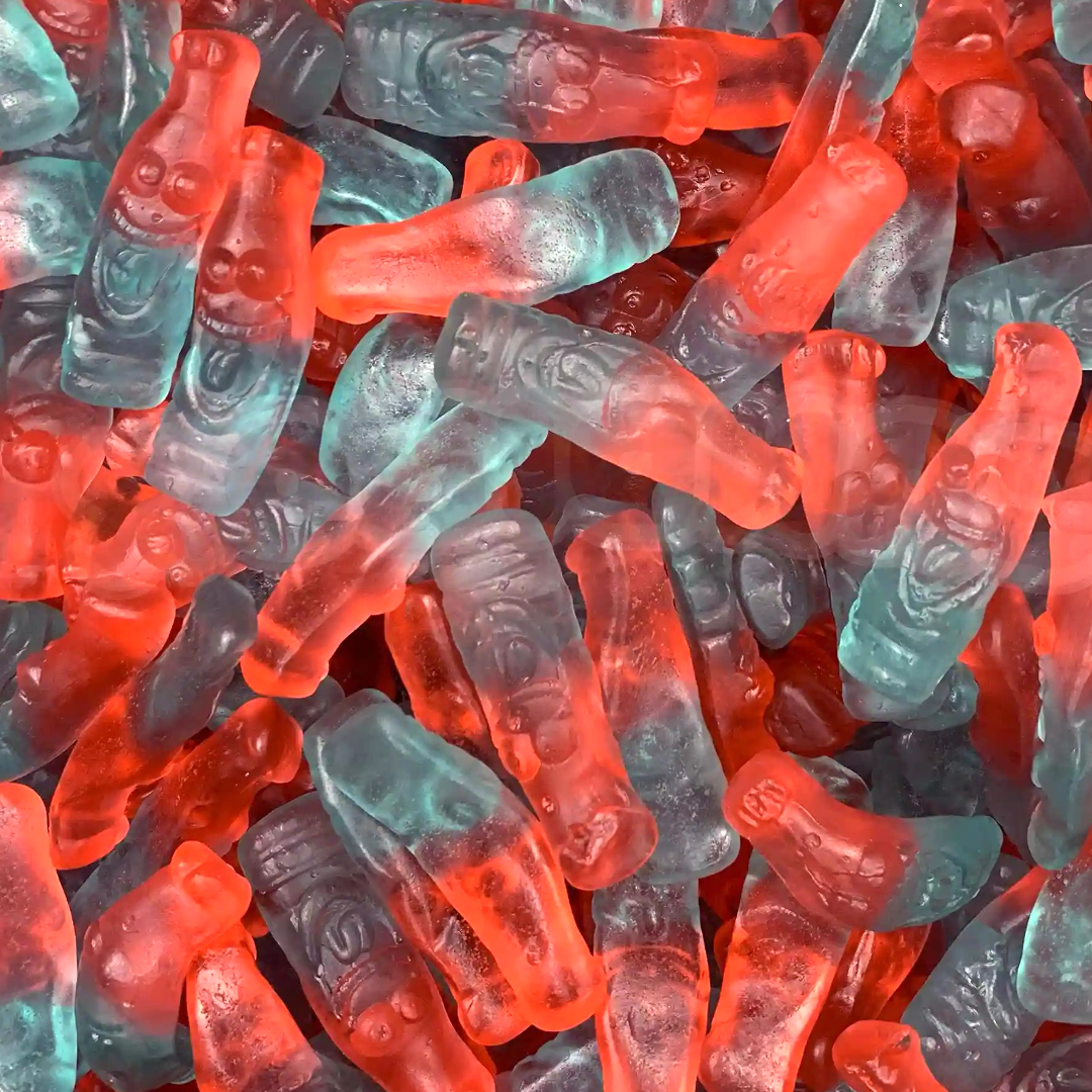 Gummy Bubblegum Bottles