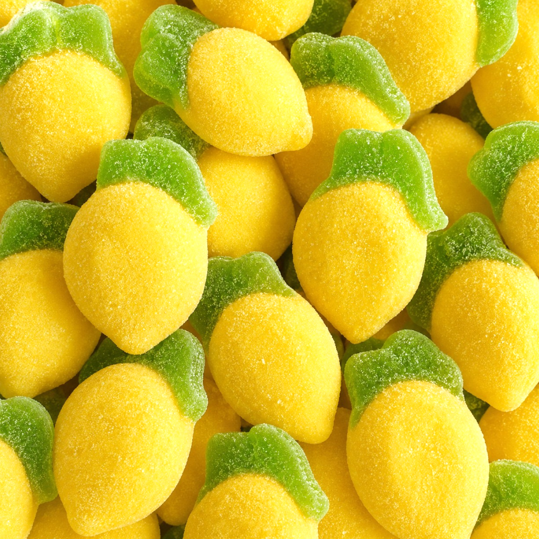 Gummy Topped Sour Lemon Mallows