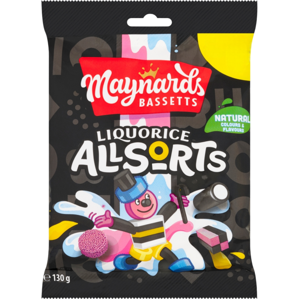 Maynards Bassetts Liquorice Allsorts - 4.58oz (130g)