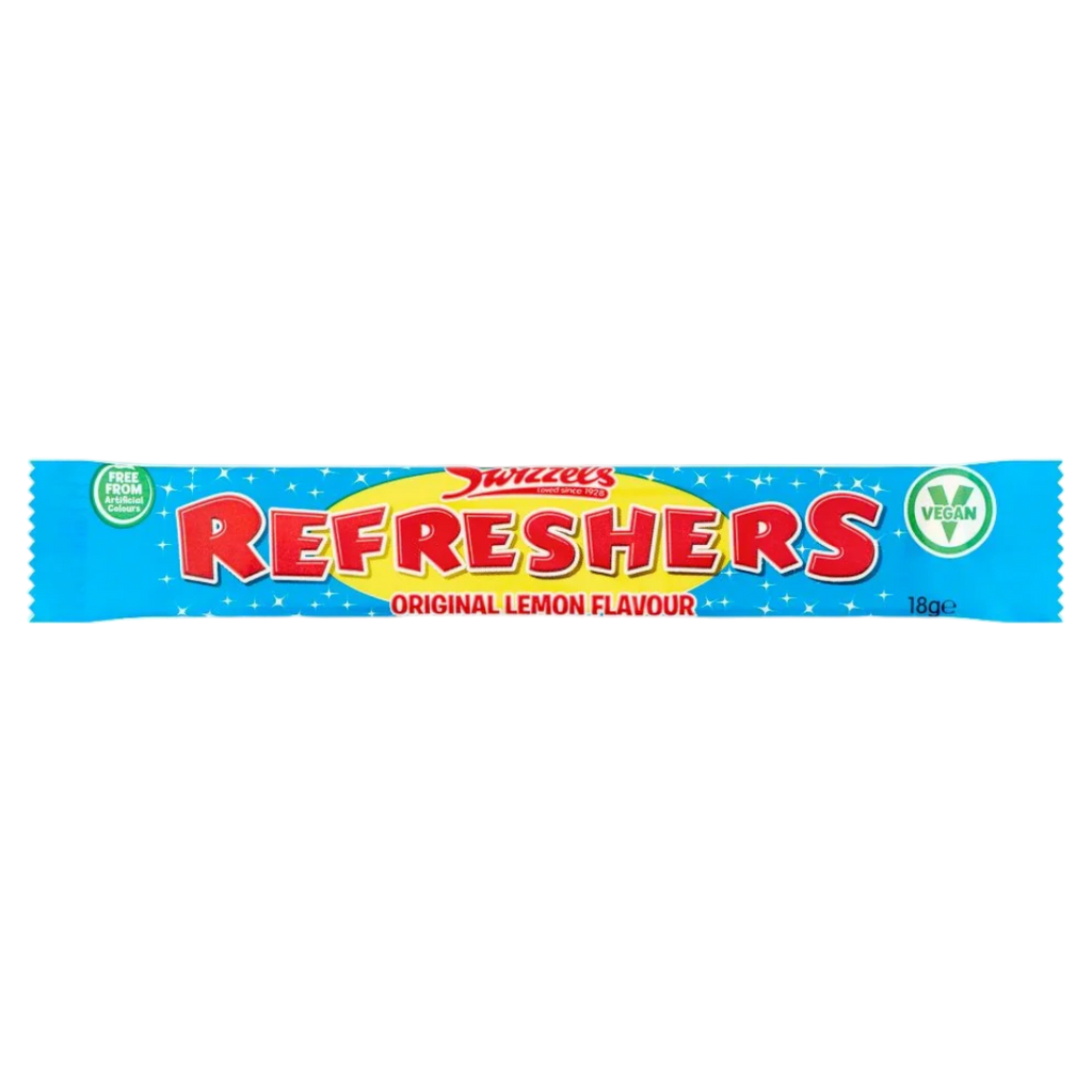 Swizzels Refreshers Original Lemon Chew Bars 0.63oz (18g)