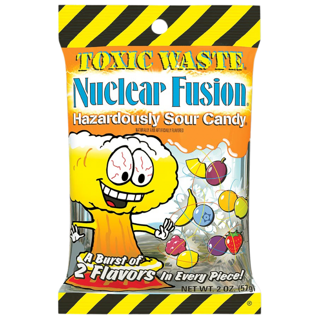 Toxic Waste Nuclear Fusion Peg Bag - 2oz (57g)