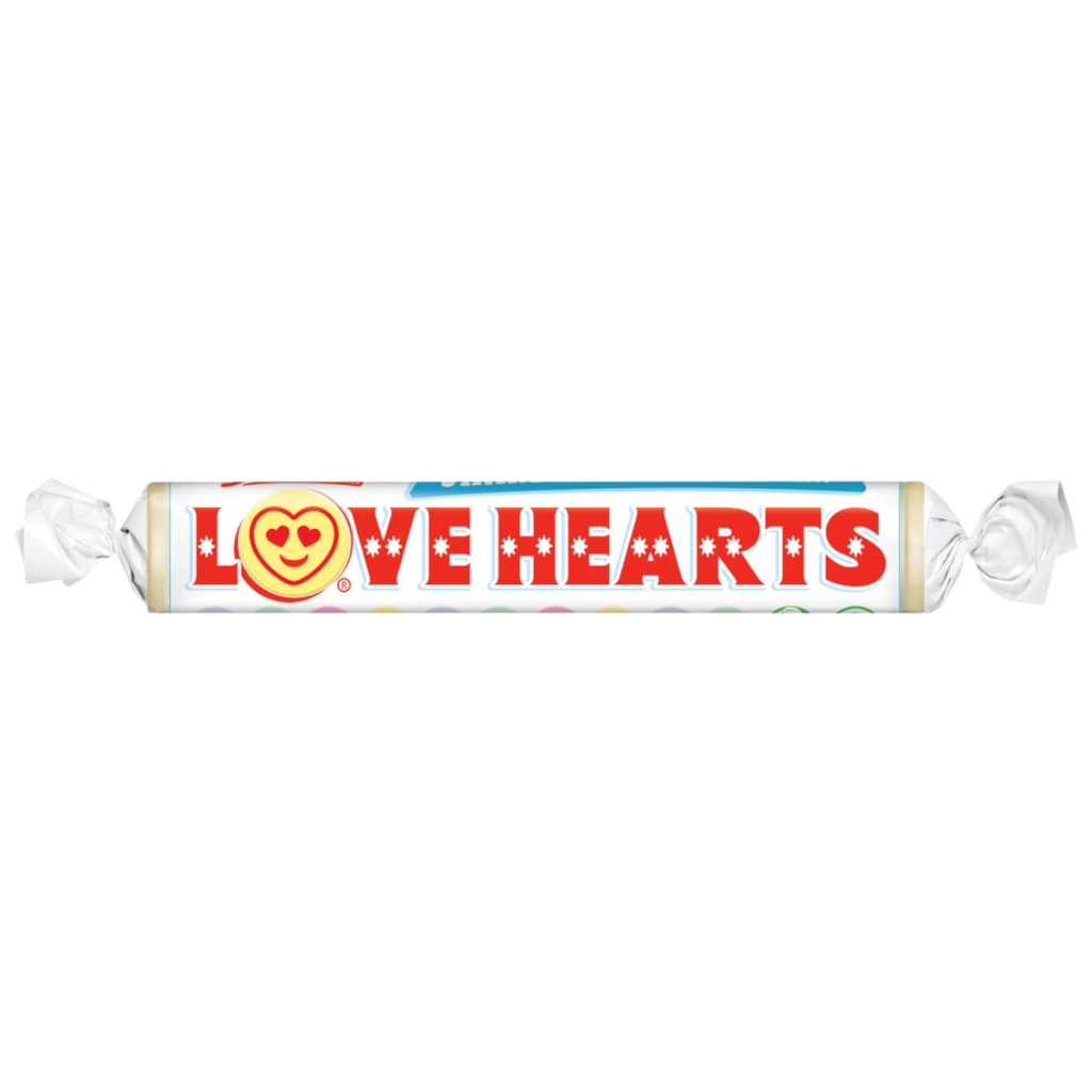 Swizzels Love Heart Rolls (SINGLE) - 1.37oz (39g)