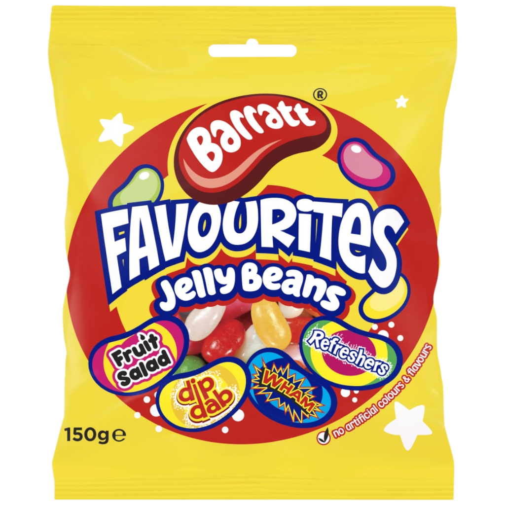 Barratt Favourites Jelly Beans Bag - 5.29oz (150g)