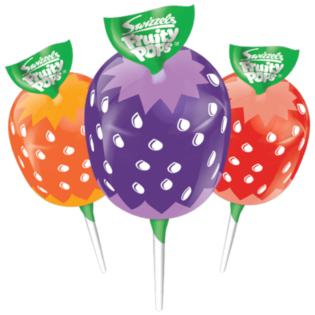 Swizzels Fruity Pops Lolly (SINGLE) - 0.28oz (8g)