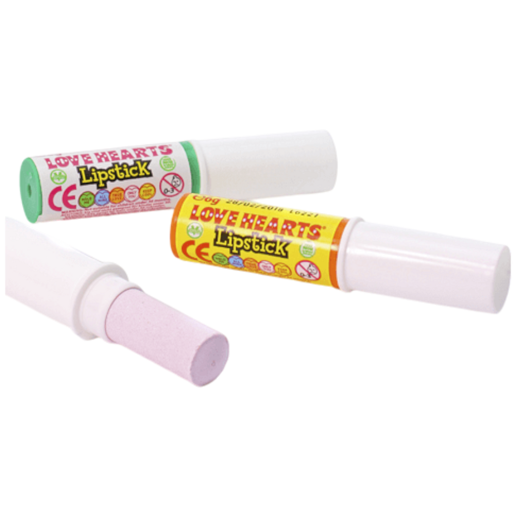 Swizzels Love Hearts Candy Lipstick (SINGLE) - 0.21oz (6g)