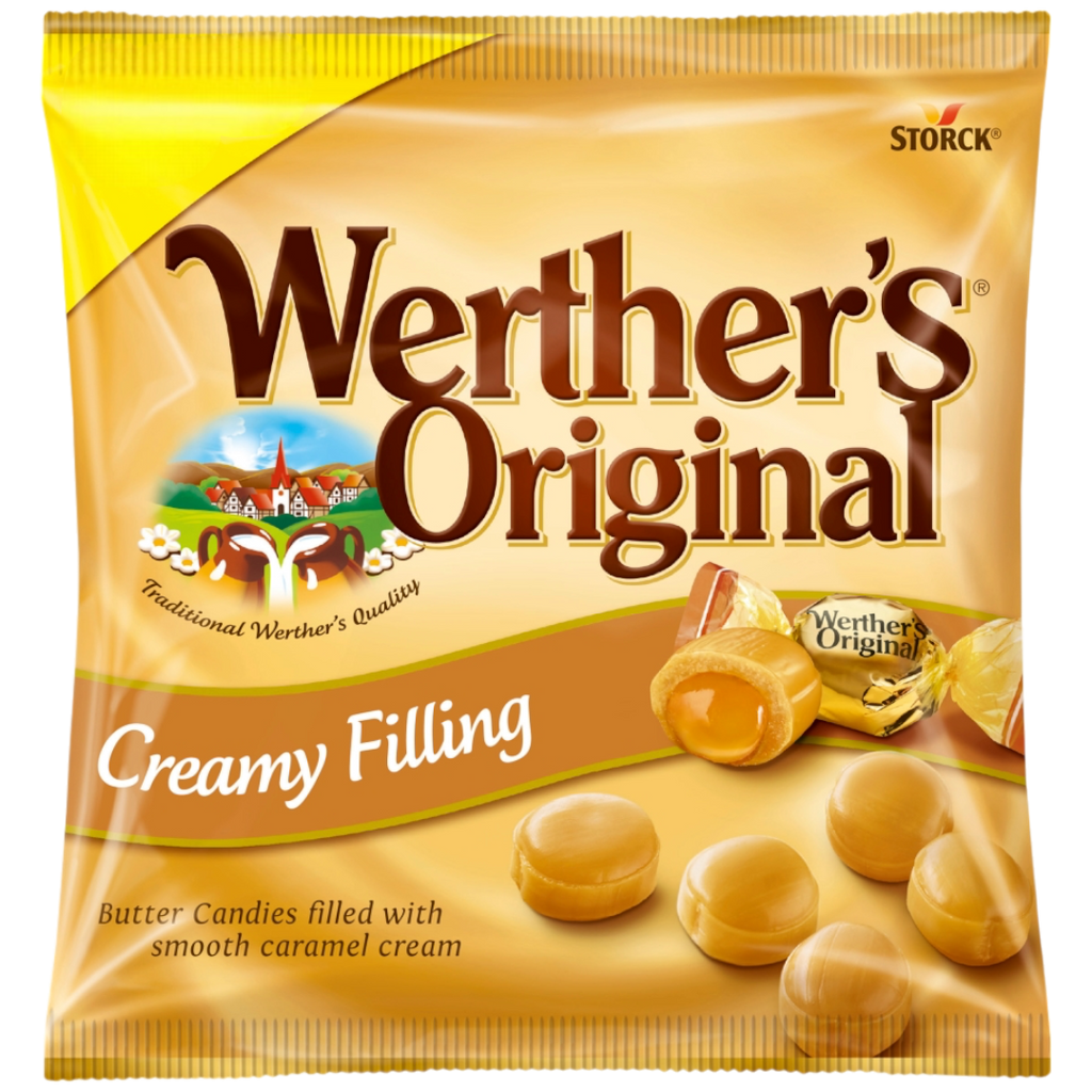 Werther's Original Creamy Filling Butter Candies - 3.8oz (110g)