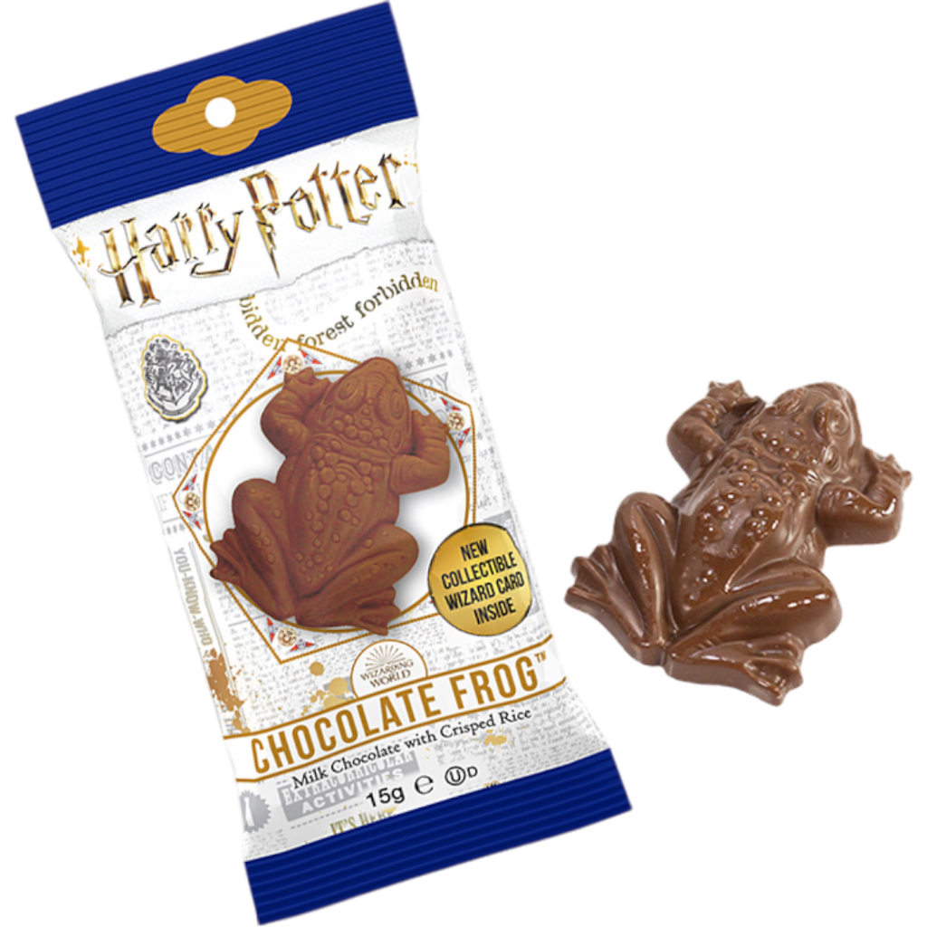 Harry Potter Chocolate Frog with Collectable Wizard Card - 0.55oz (15g)