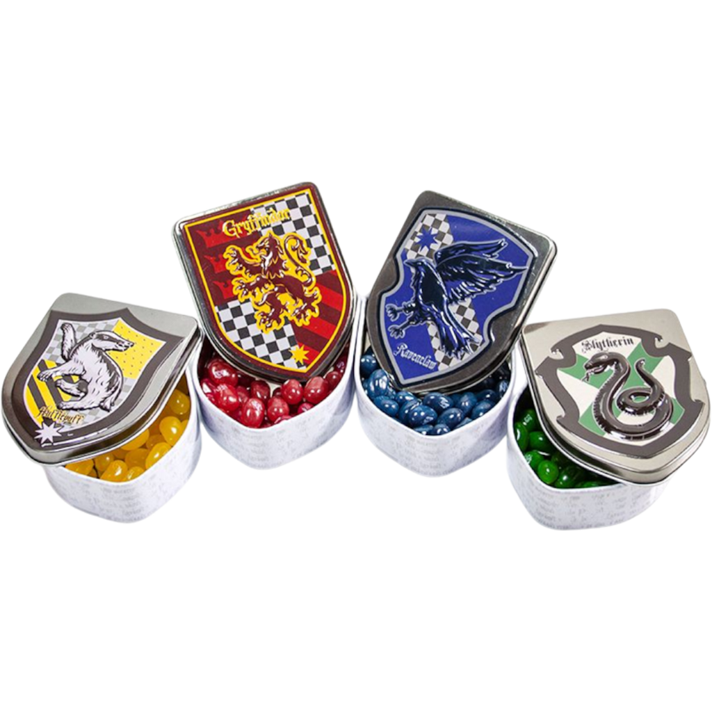 Harry Potter Hogwarts House Crest Tins Gift Box 4pk - 3.95oz (112g)