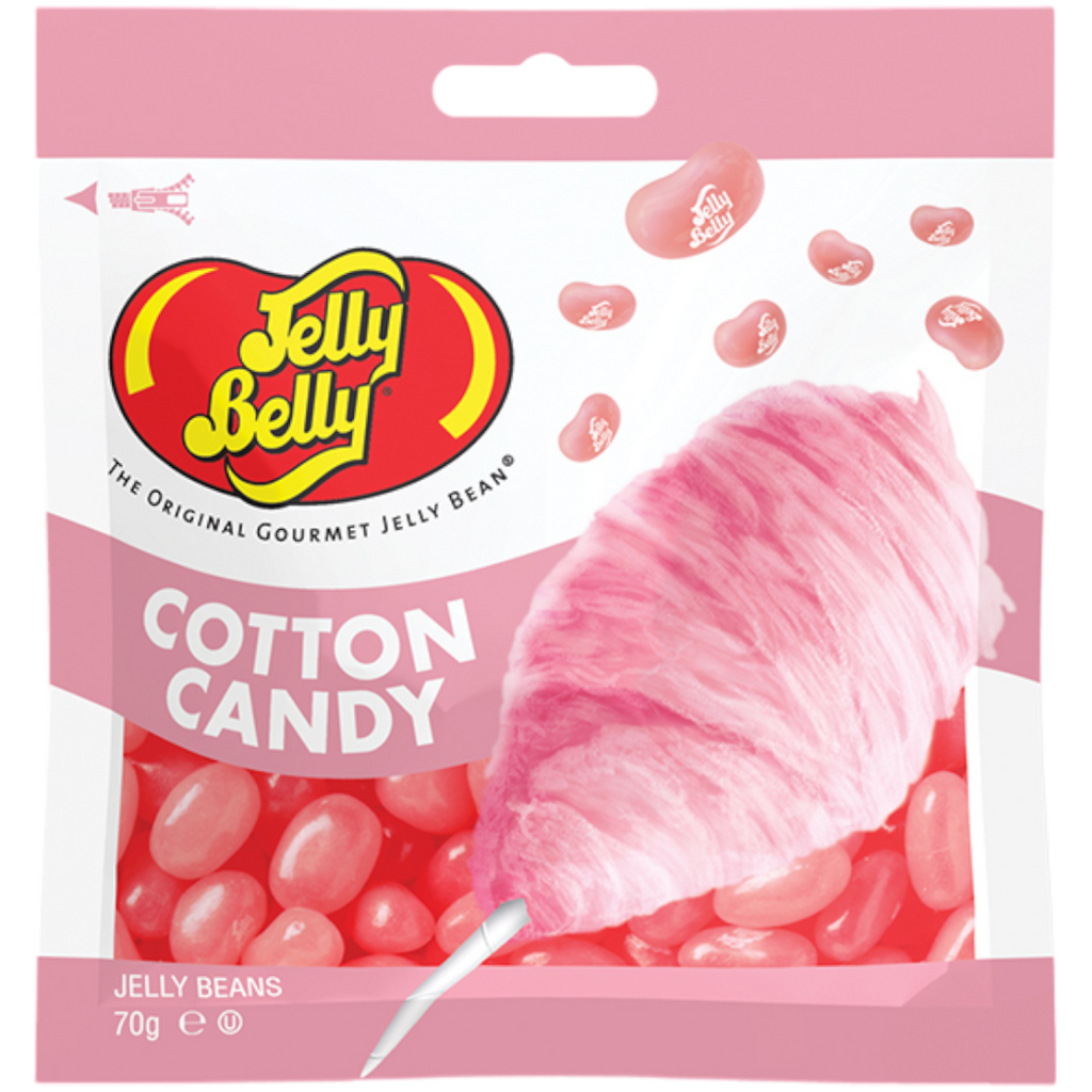 Jelly Belly Cotton Candy Jelly Beans Bag - 2.46oz (70g)