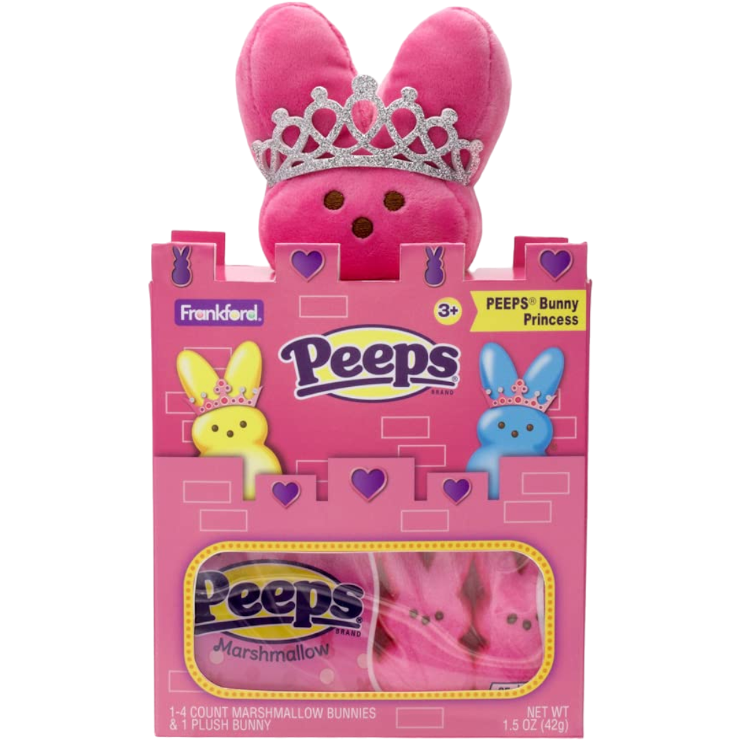 Peeps Princess Bunny Plush (Easter Limited Edition) - 1.5oz (42g)