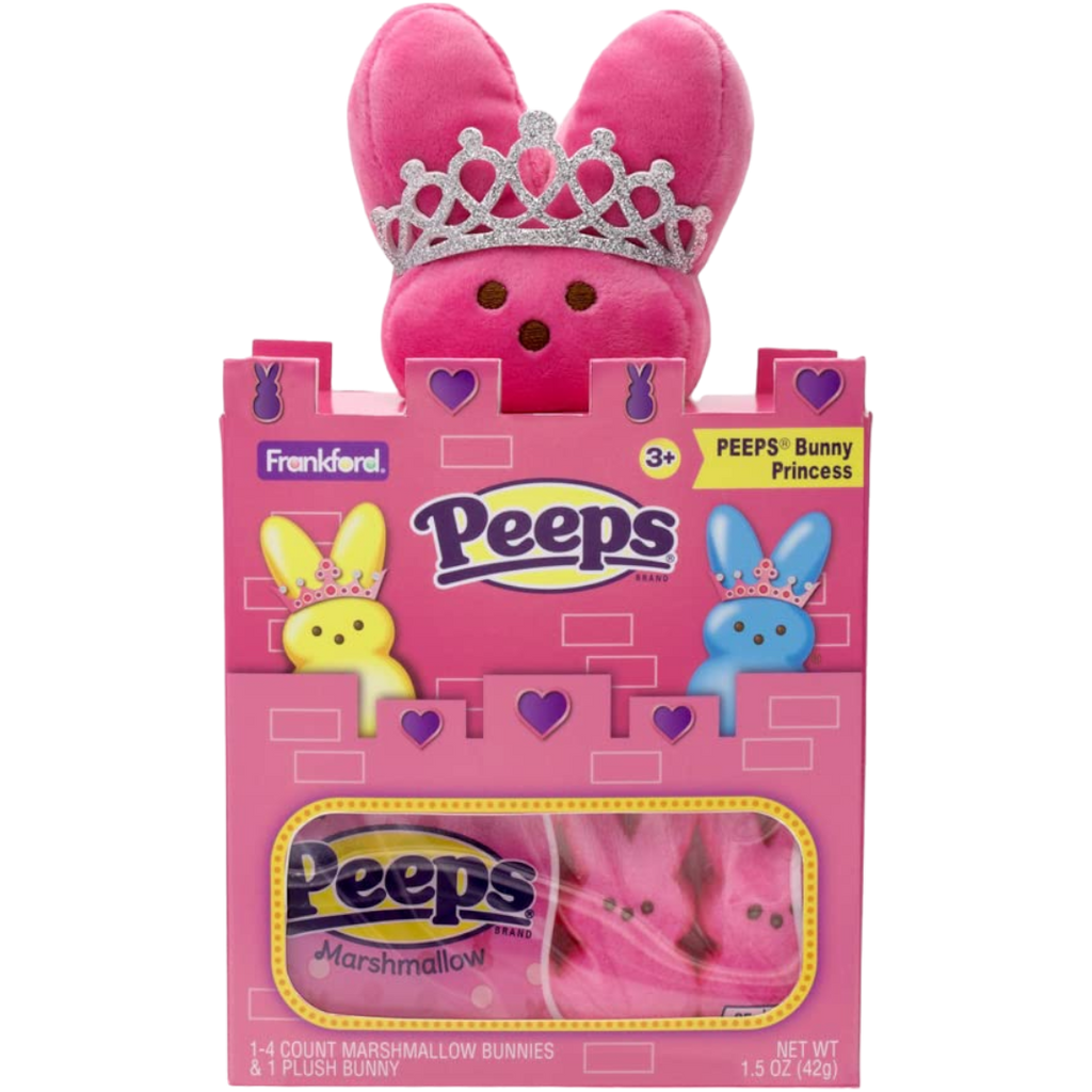 Peeps Princess Bunny Plush (Easter Limited Edition) - 1.5oz (42g)