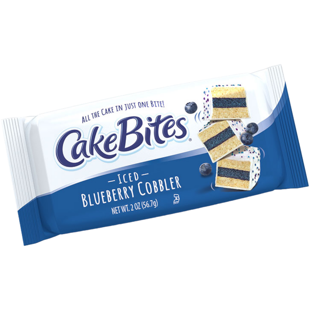 Cake Bites Iced Blueberry Cobbler - 2oz (56.7g)