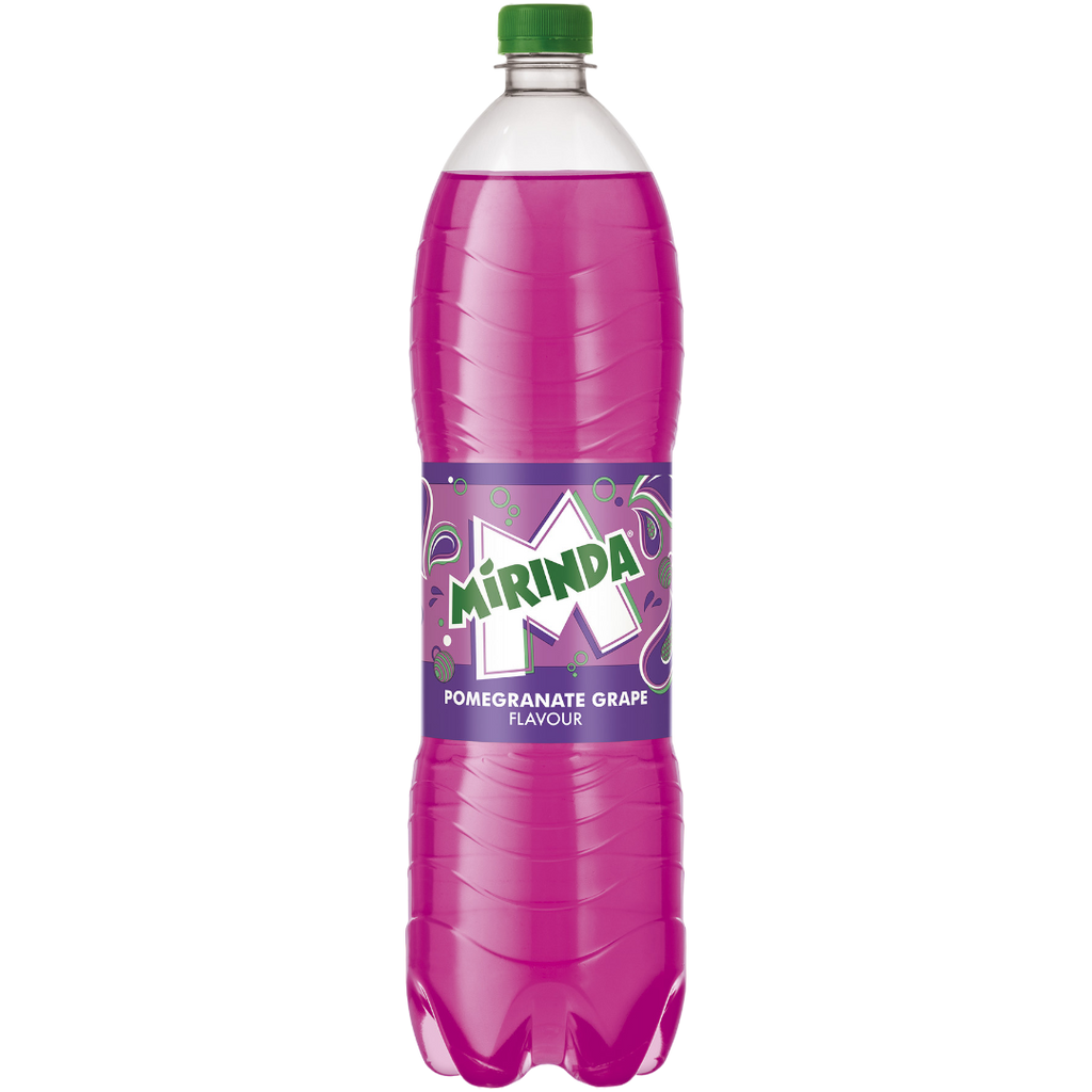 Mirinda Pomegranate Grape Flavour Big Bottle (Europe) - 50.7fl.oz (1.5L)