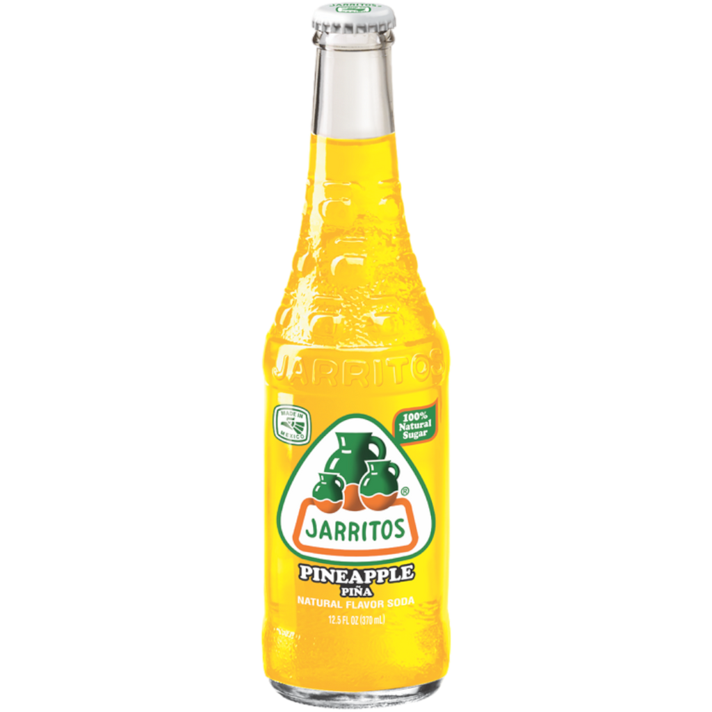 Jarritos Pineapple Mexican Soda - 12.5fl.oz (370ml)