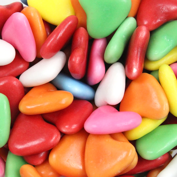 Haribo Harten (Candy-Shelled Foam Hearts)